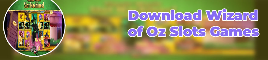 Wizard of oz slot machine game